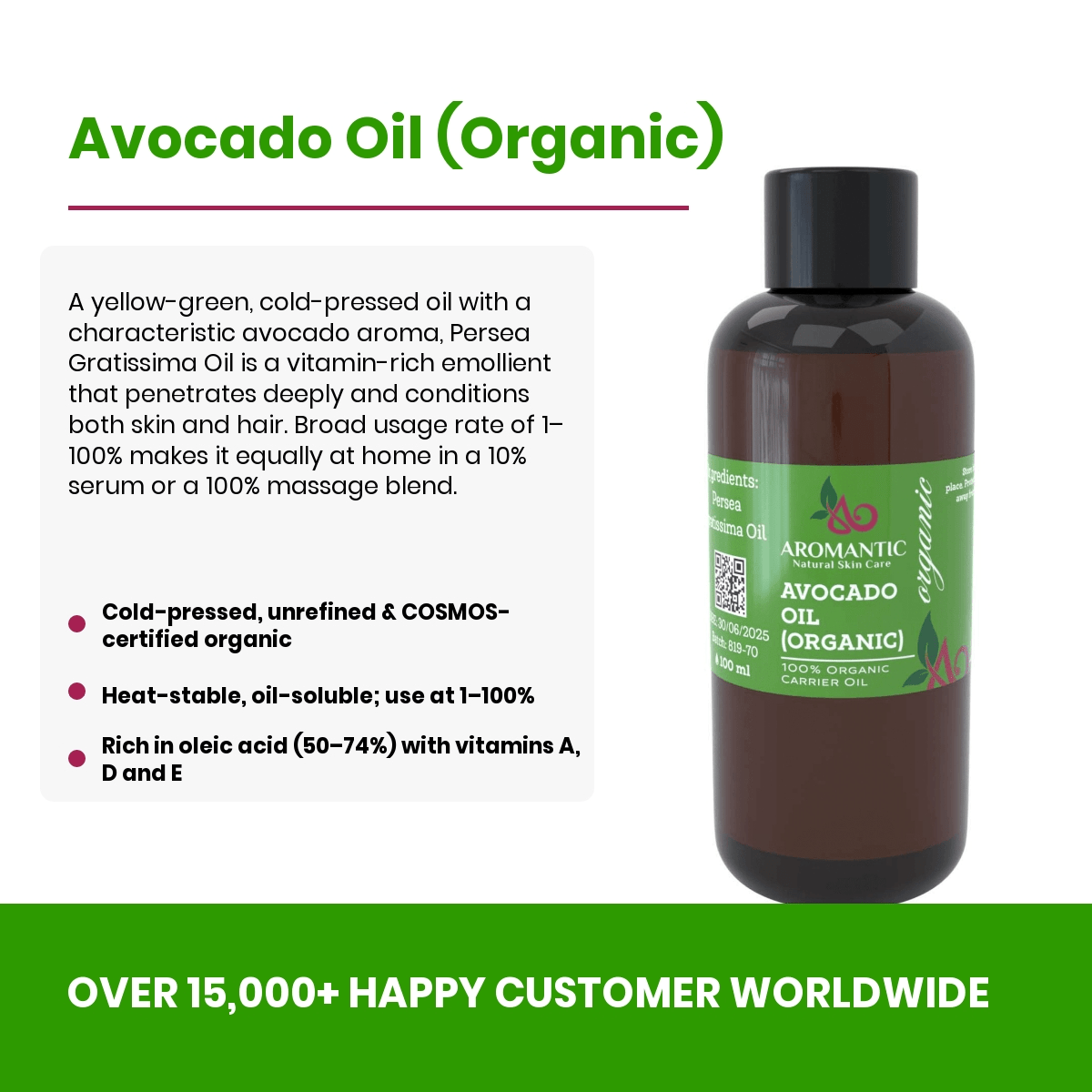 Organic Avocado Oil
