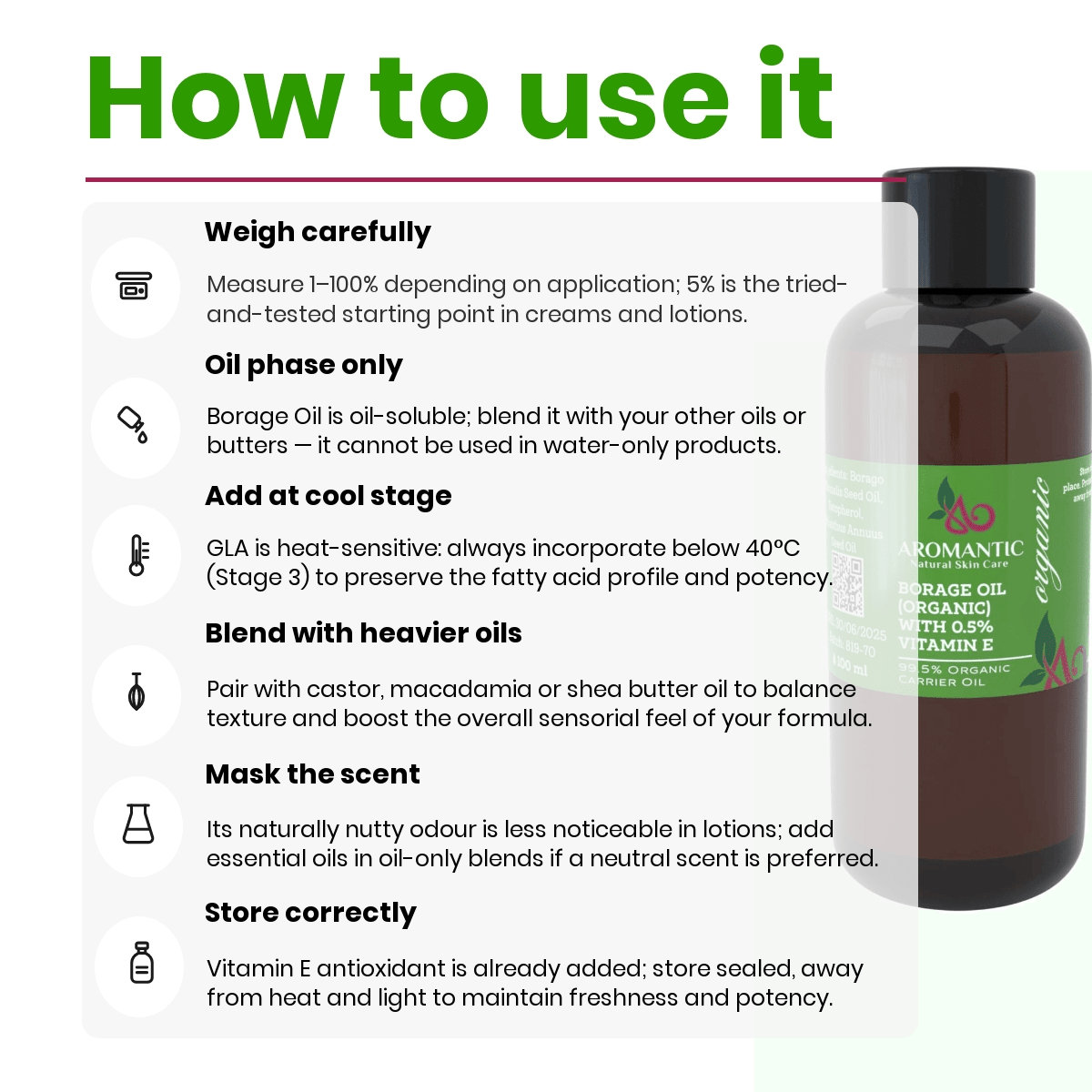 Organic Borage Oil