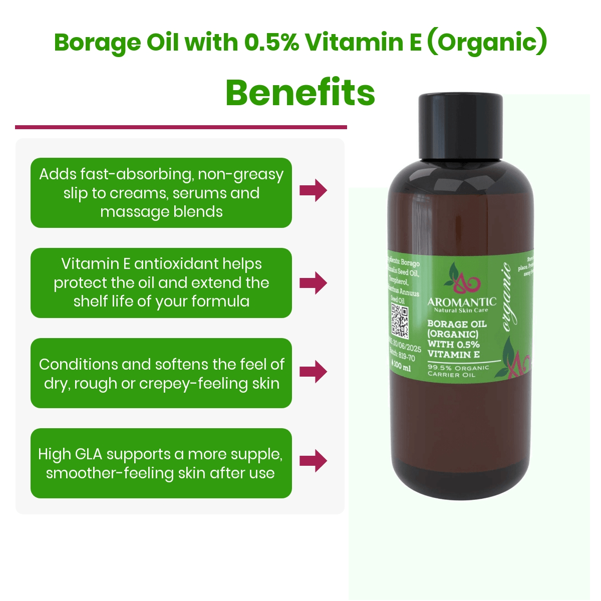Organic Borage Oil