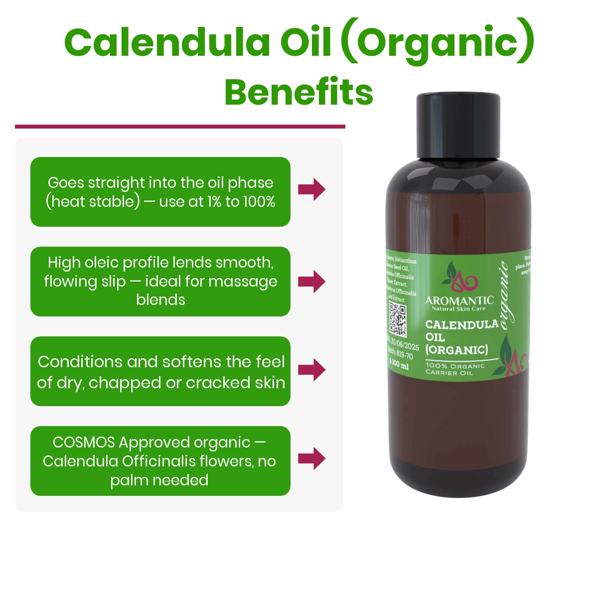 Organic Calendula Oil