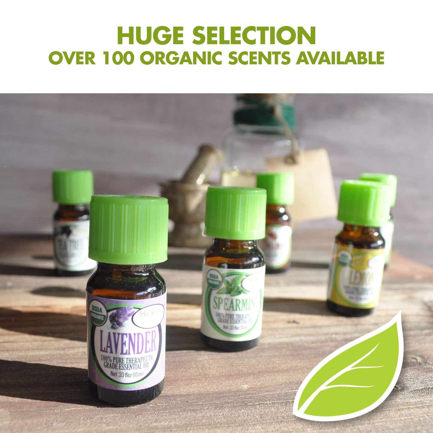Healing Solutions Sleep Essential Oils for Diffuser – Organic, Pure & Undiluted 1 oz