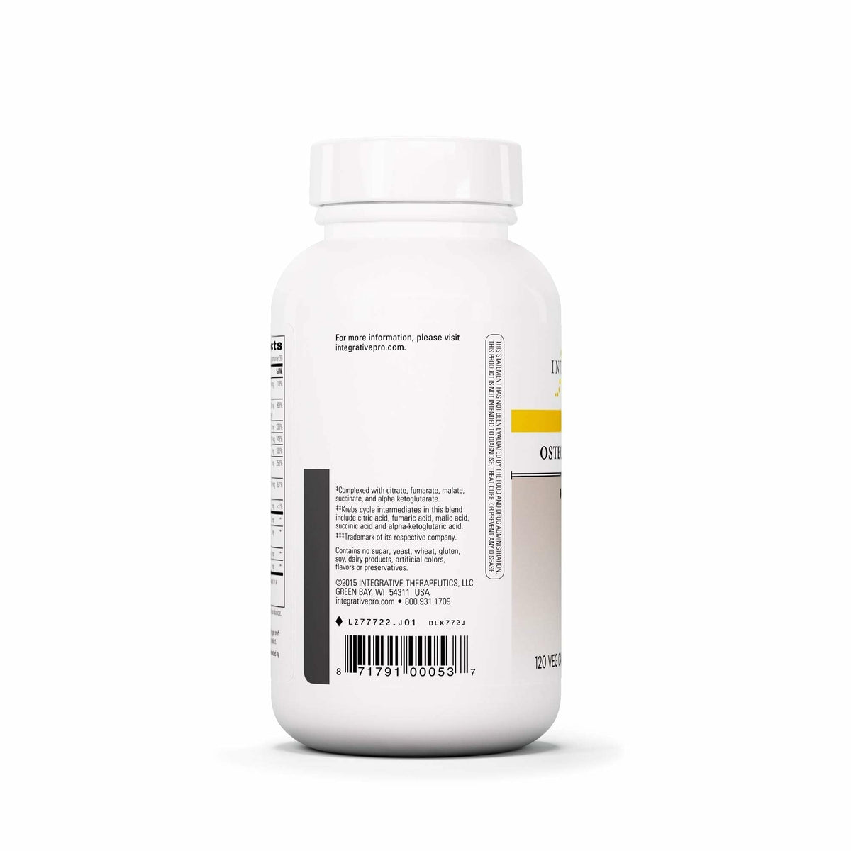 Osteoprime Forte Calcium for Bone Health | Integrative Therapeutics | 120 Capsules