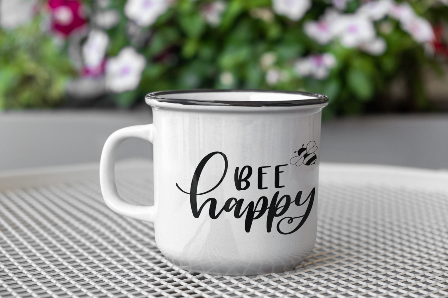 Bee Happy 2 Bumble Bee Mug