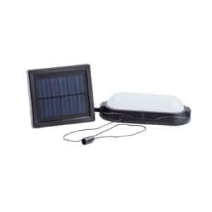 LED Solar Security Light with Pull Cord and Separate Solar Panel