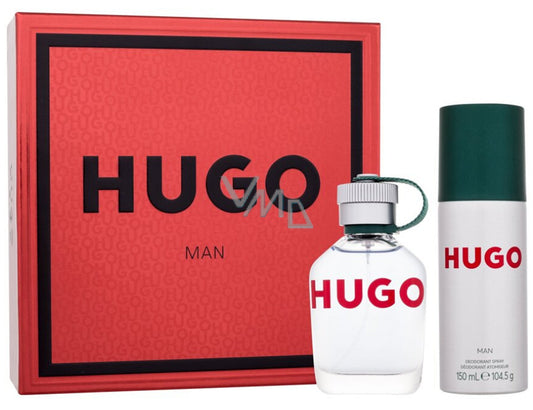 Hugo Boss Hugo Man Gift Set 75ml EDT + 150 Deodorant Spray