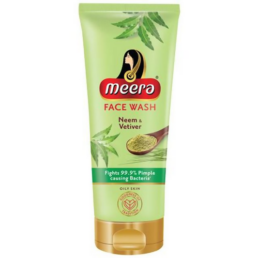 Meera Neem & Vetiver Face Wash For Oily Skin