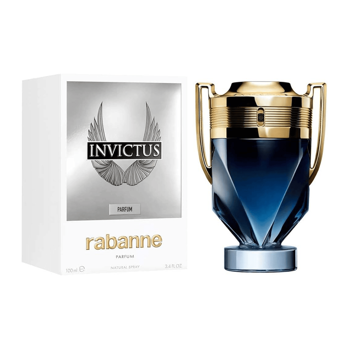 Paco Rabanne Invictus Parfum Eau de Parfum 100ml Spray