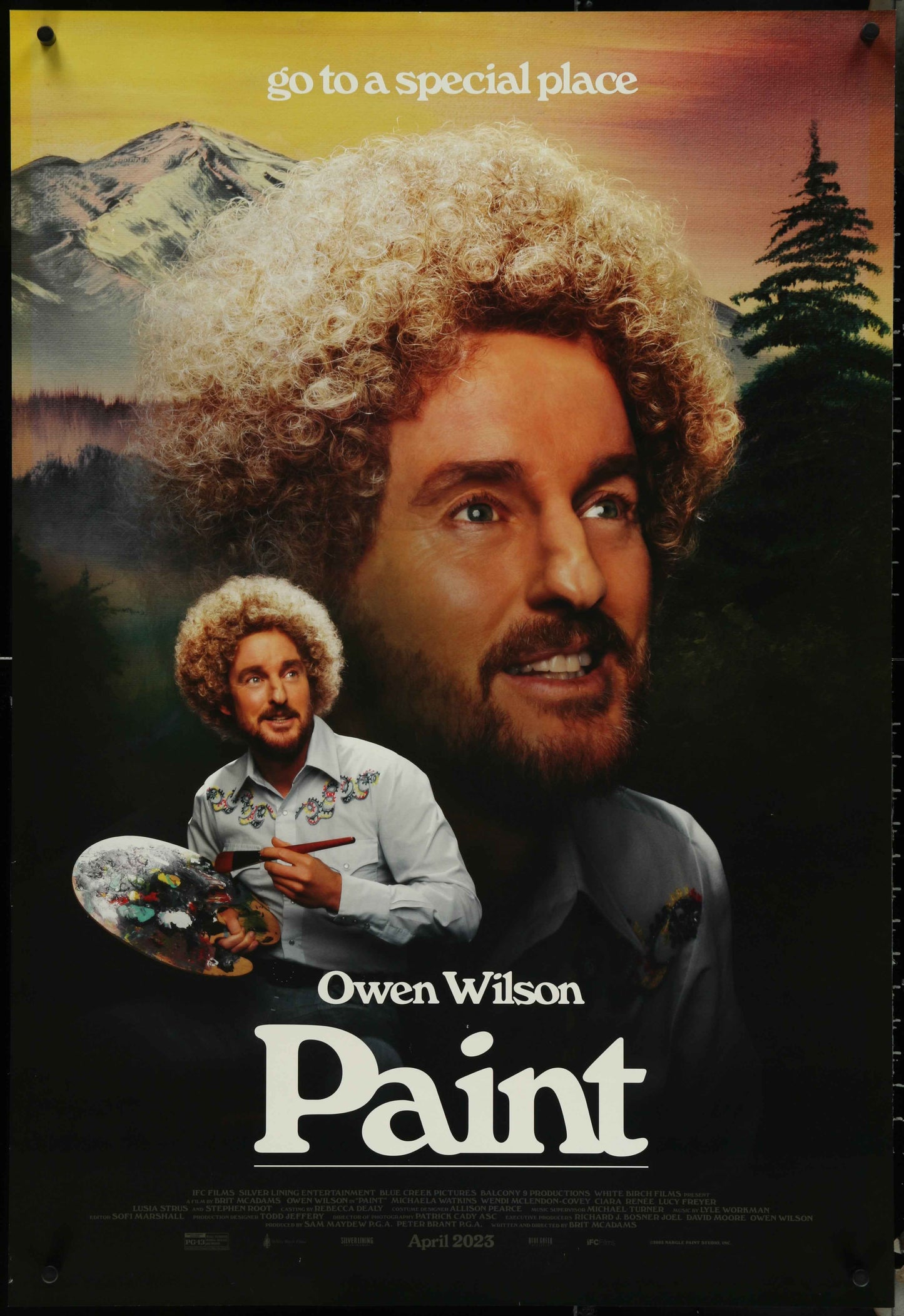 Paint (2023) Original US One Sheet Movie Poster