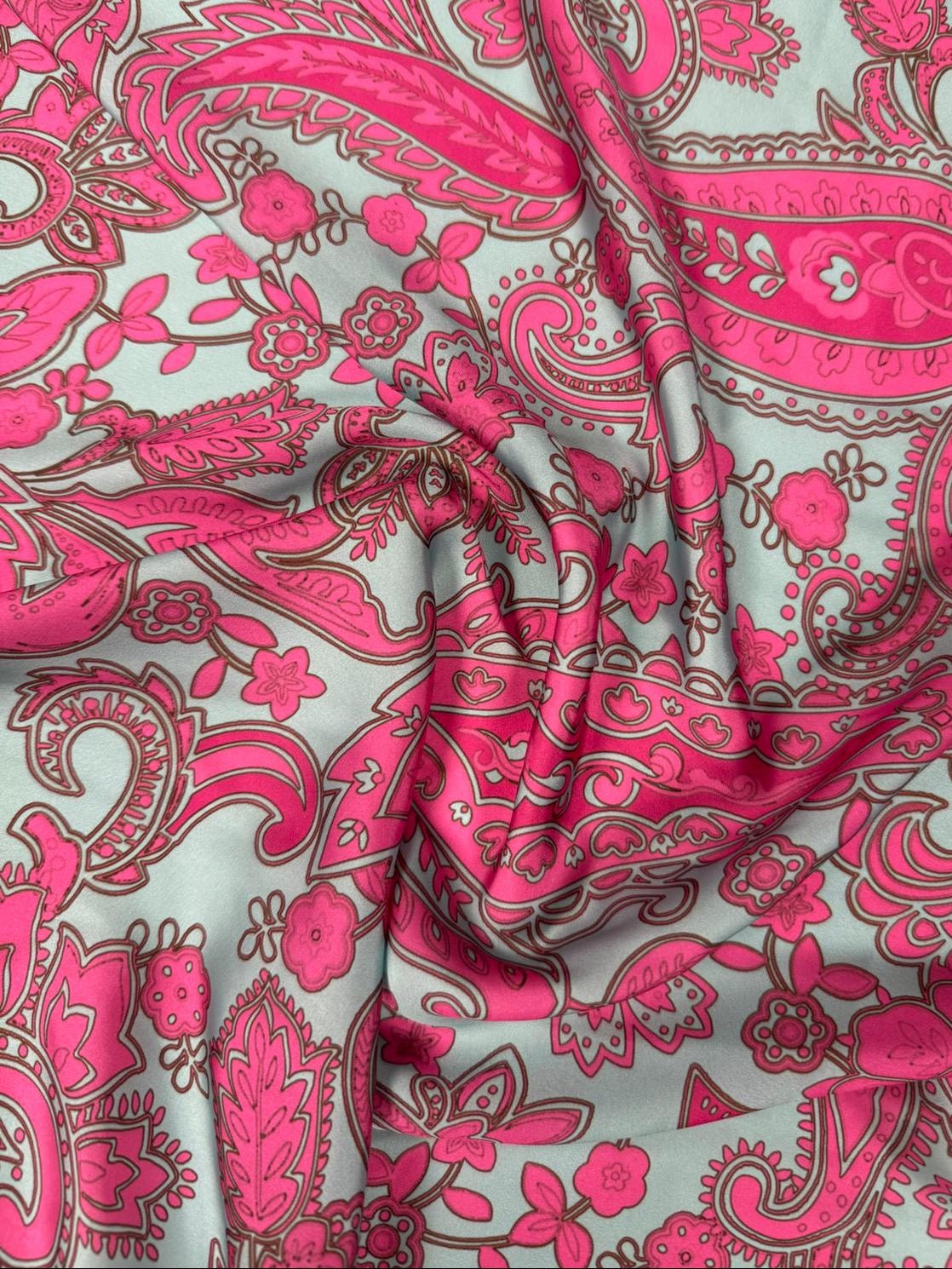 Paisley Pattern Fabric by Metre