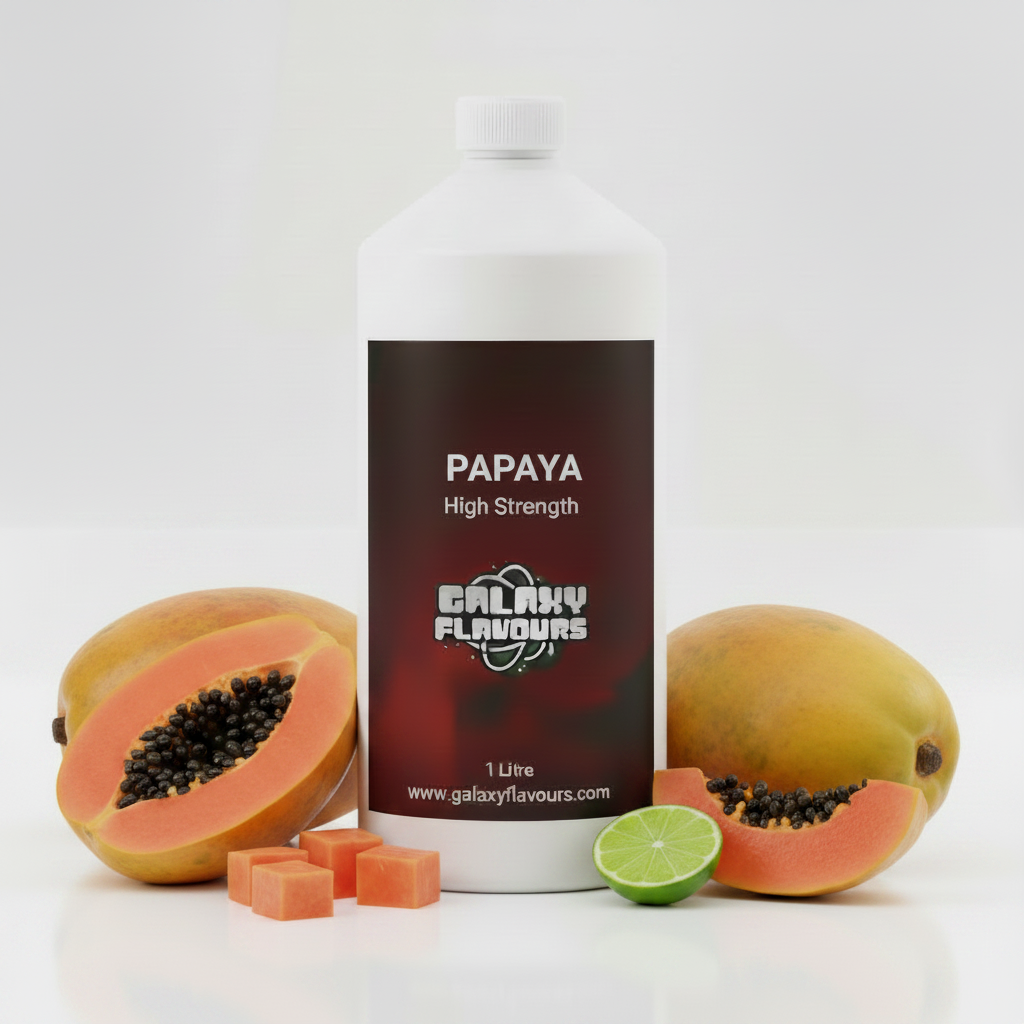 Papaya Food Flavouring - Professional High Strength - 1 Litre