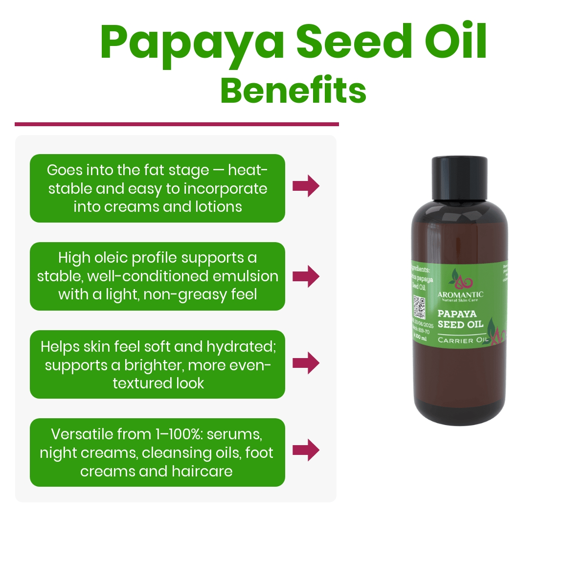 Papaya Seed Oil