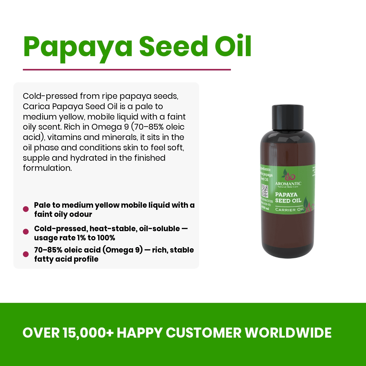 Papaya Seed Oil