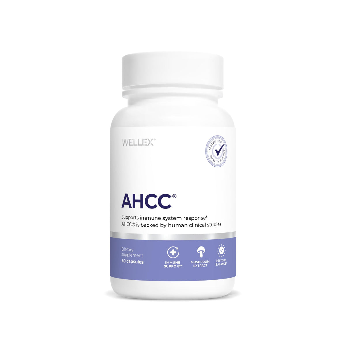 Papillex AHCC Supplement - Maximum Strength Immune Support, 60 Veggie Capsules