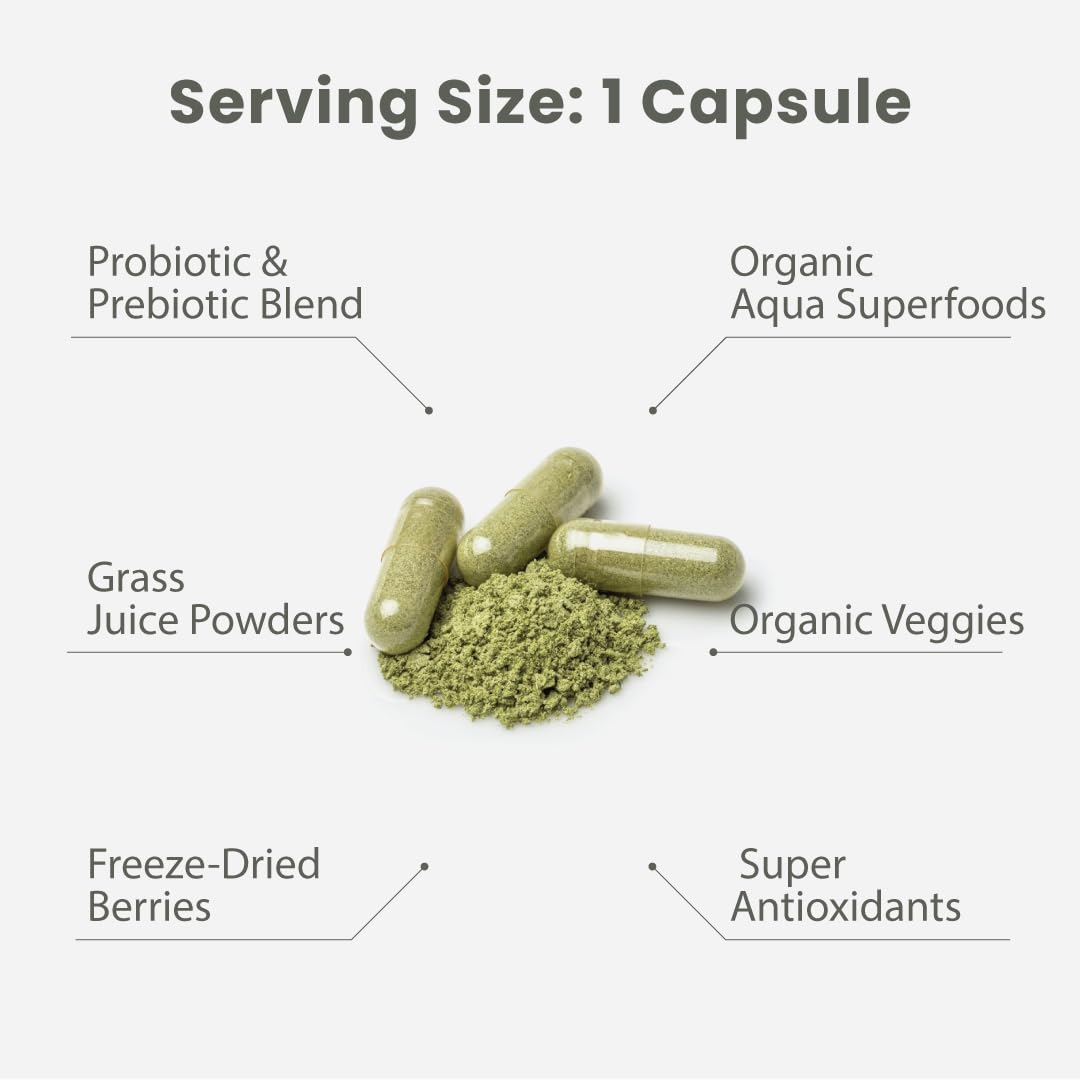 Paradise Herbs Earth's Blend Women's Multivitamin with Iron – 30 Capsules, 48 Organic Superfoods