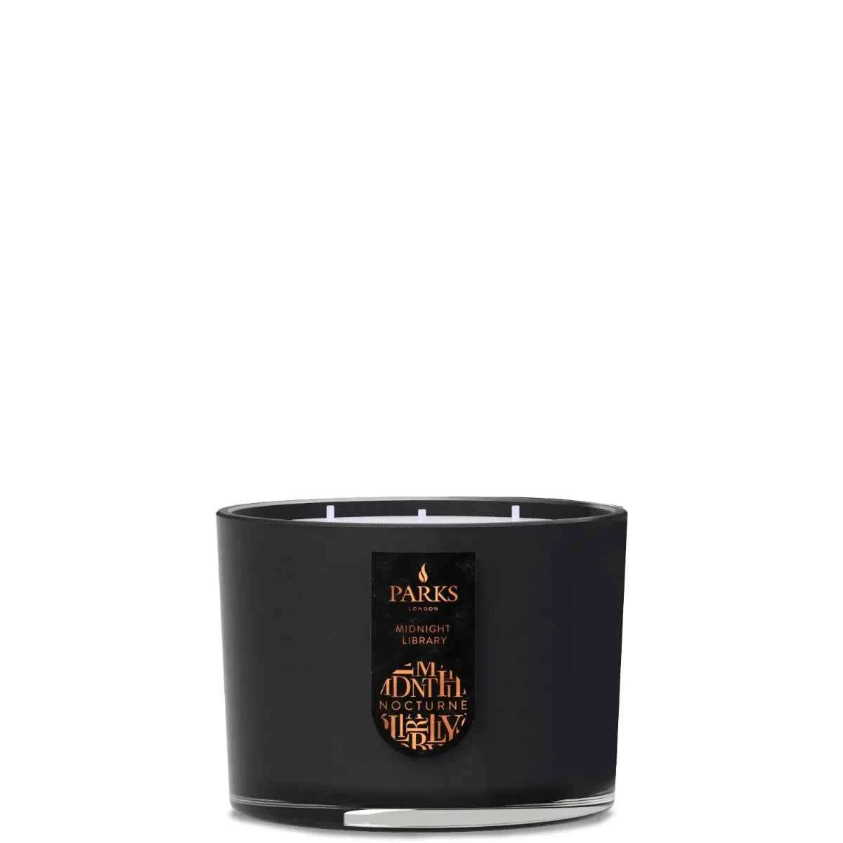 MIDNIGHT LIBRARY 3 WICK SCENTED CANDLE 350G