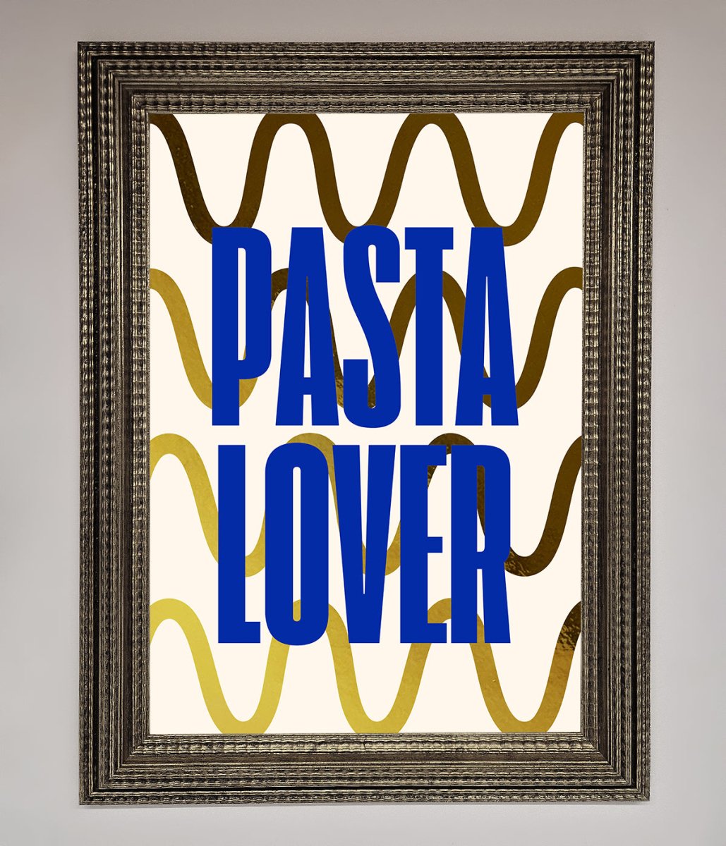 Pasta Lover Foil Print