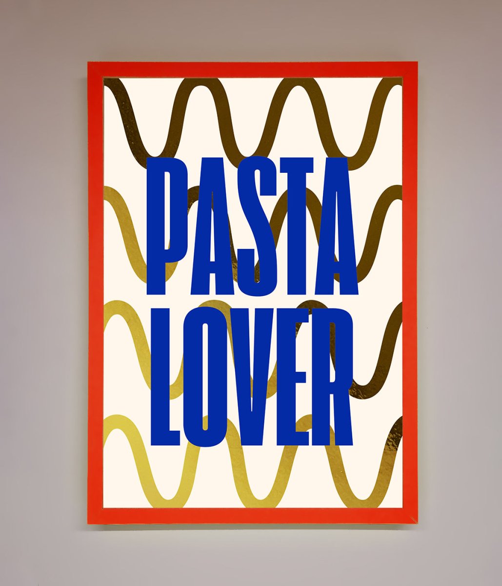 Pasta Lover Foil Print