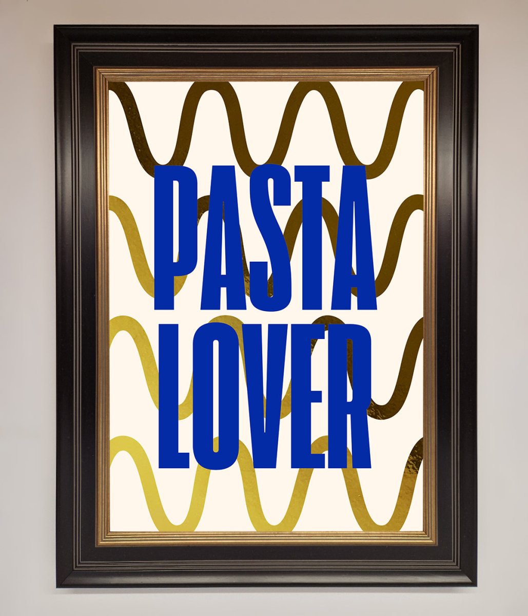 Pasta Lover Foil Print
