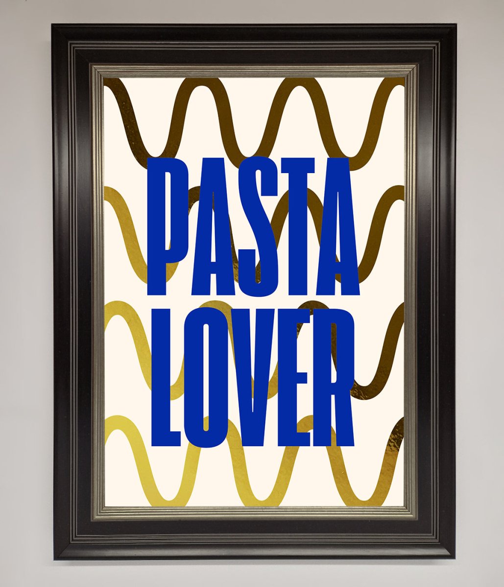 Pasta Lover Foil Print