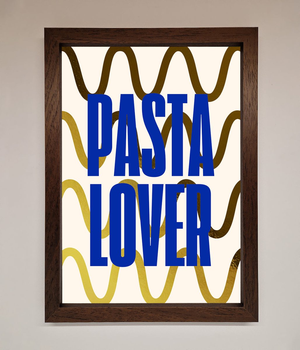 Pasta Lover Foil Print