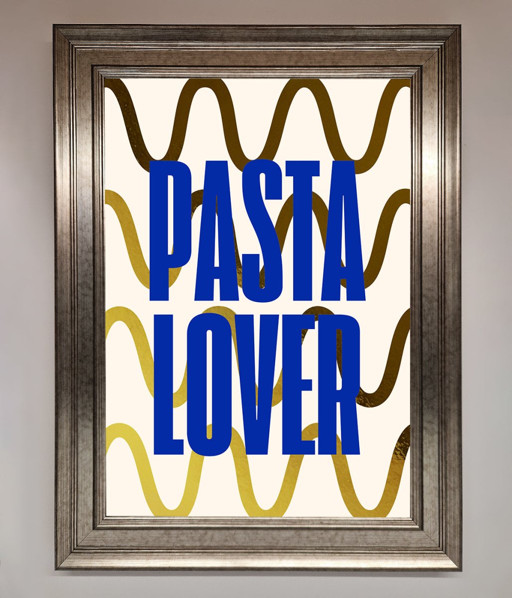 Pasta Lover Foil Print