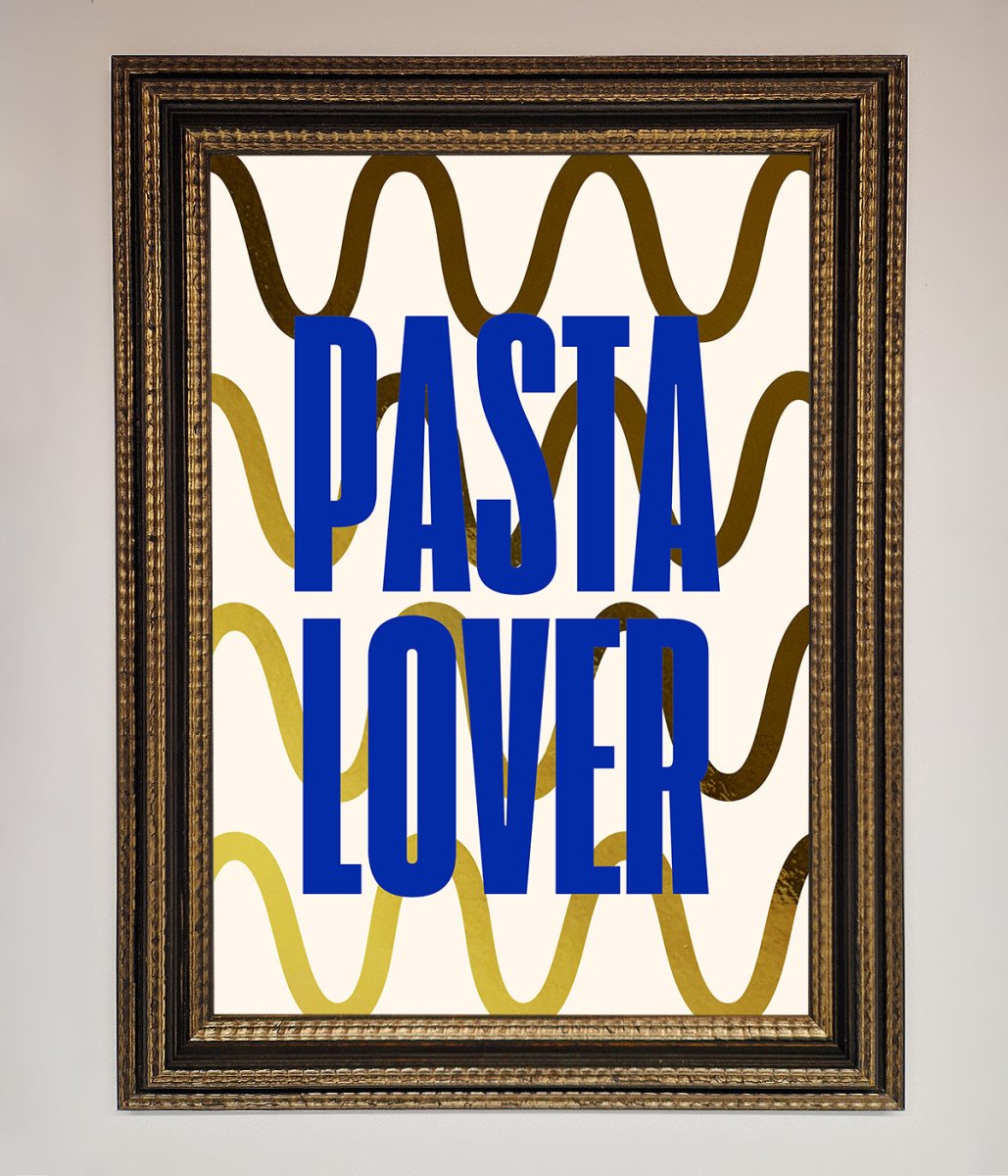 Pasta Lover Foil Print