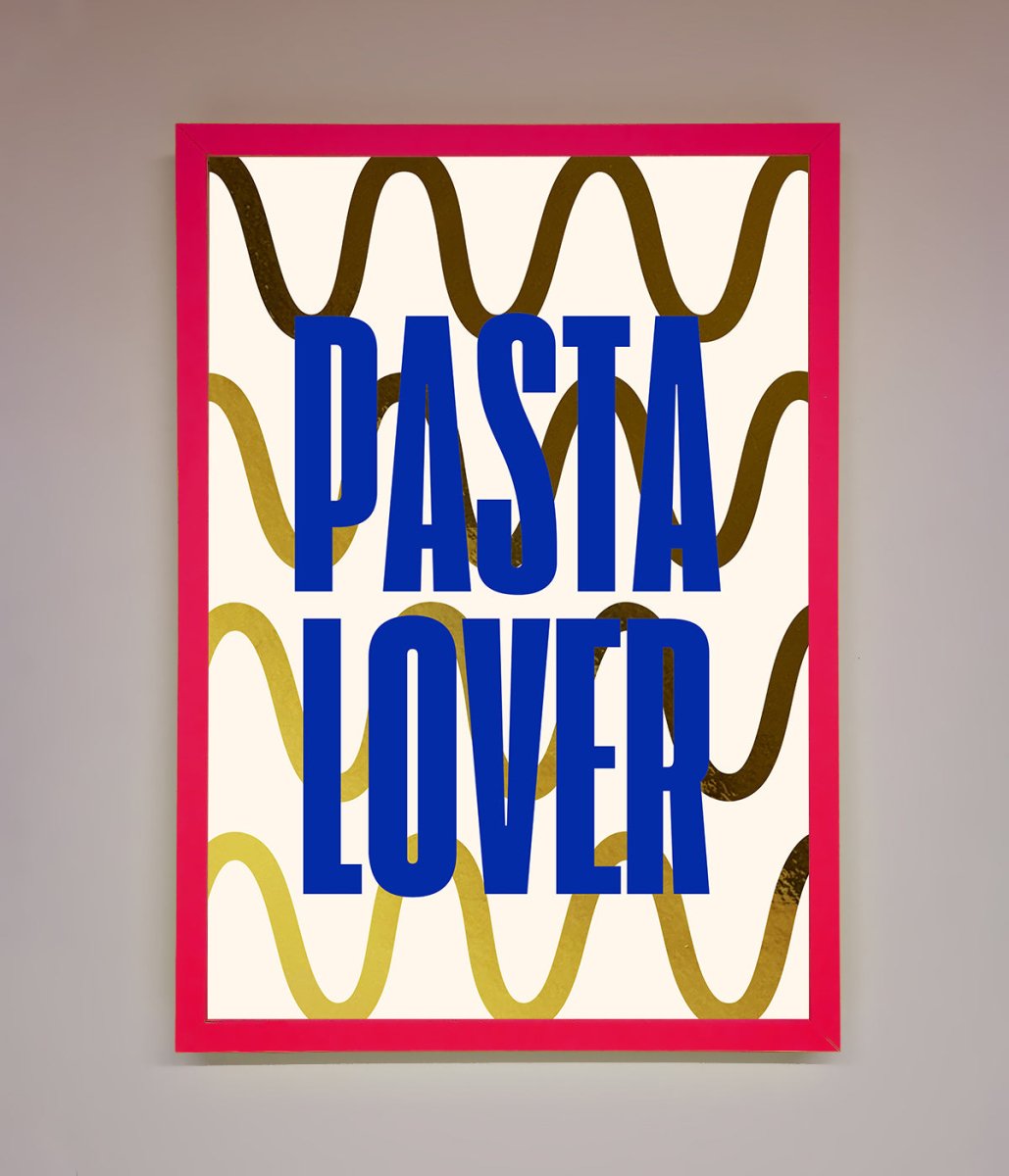 Pasta Lover Foil Print