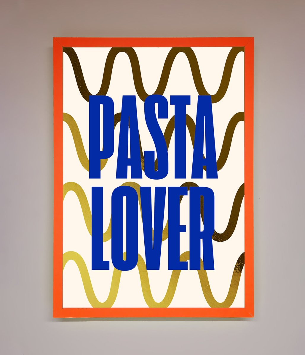 Pasta Lover Foil Print