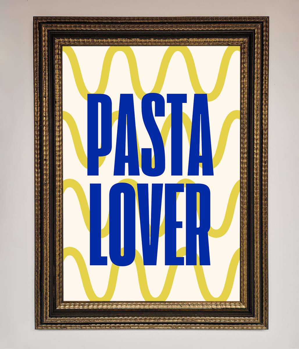 Pasta Lover Framed Wall Art