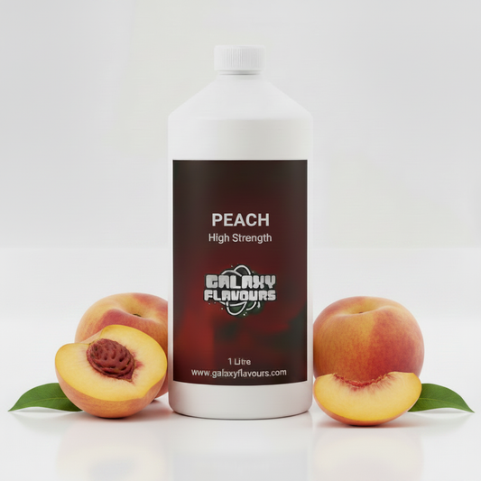 Peach Food Flavouring - Professional High Strength - 1 Litre