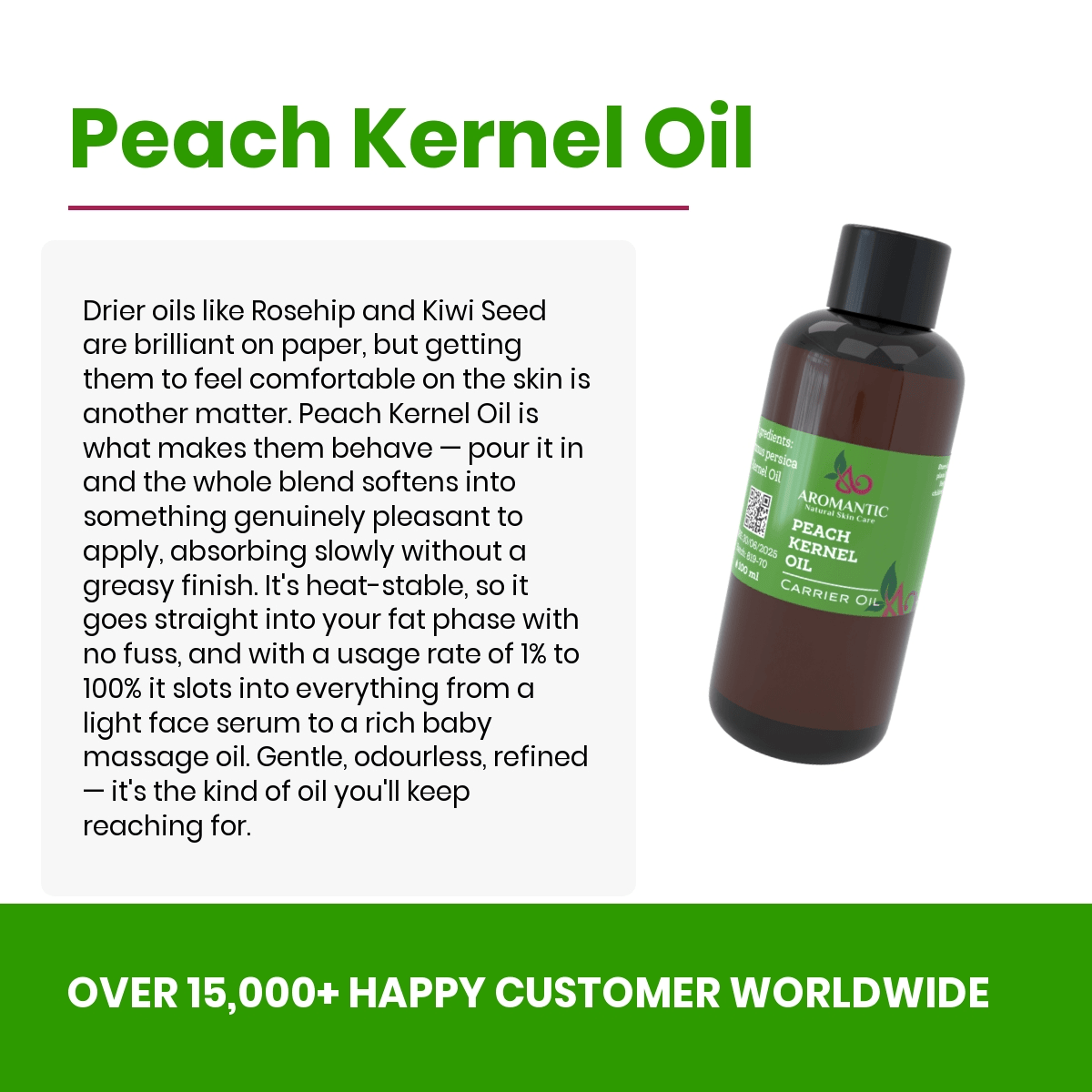 Peach Kernel Oil