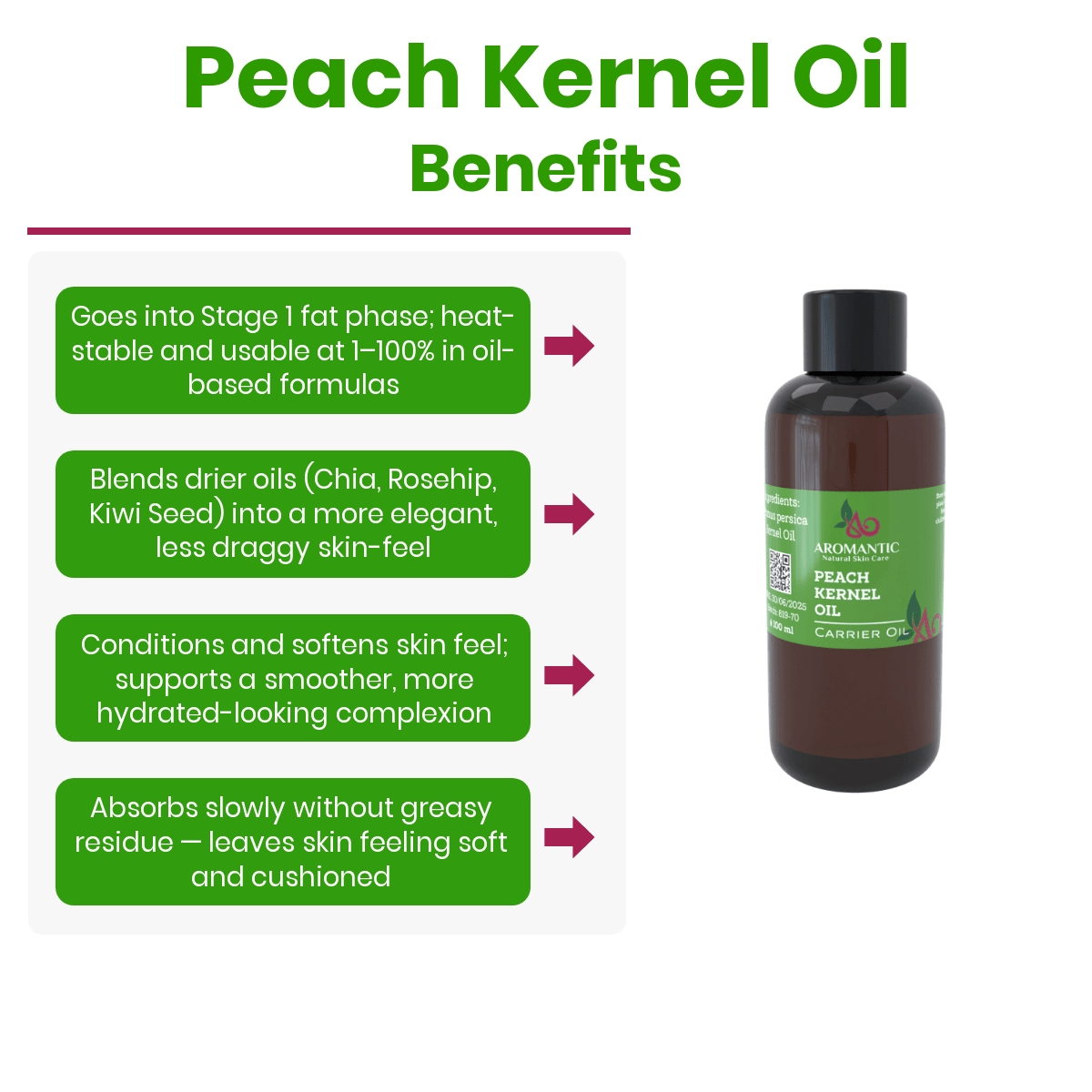 Peach Kernel Oil