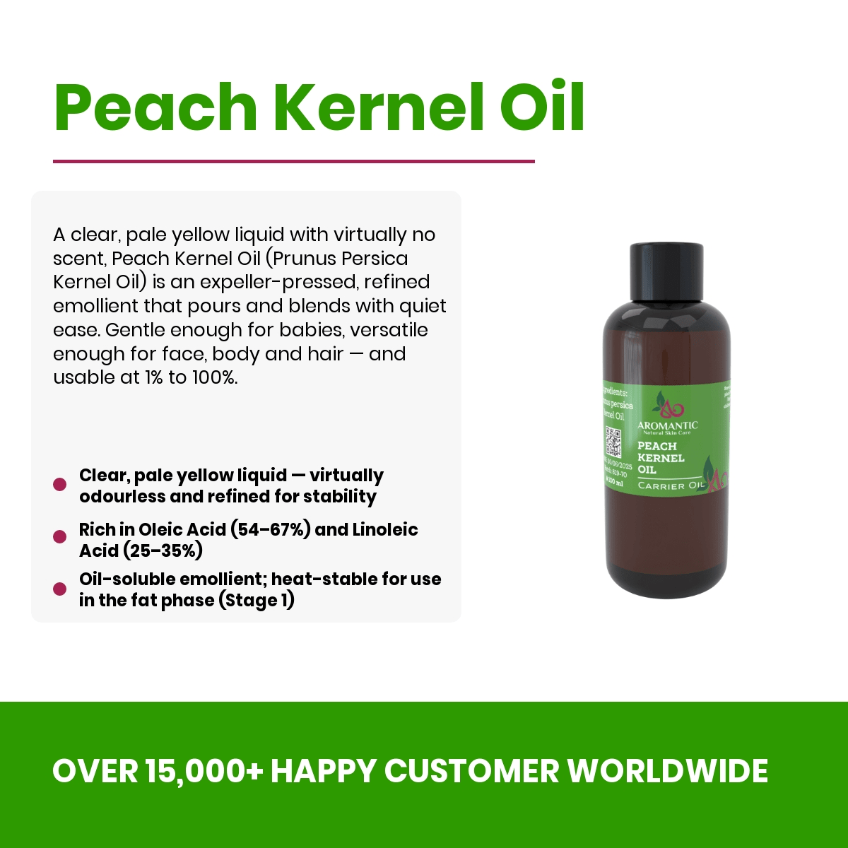Peach Kernel Oil