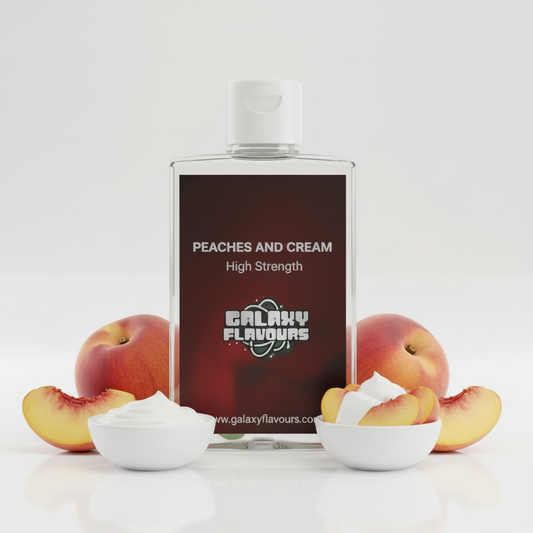 Peaches and Cream Food Flavouring Concentrate – Professional High Strength – 250ml