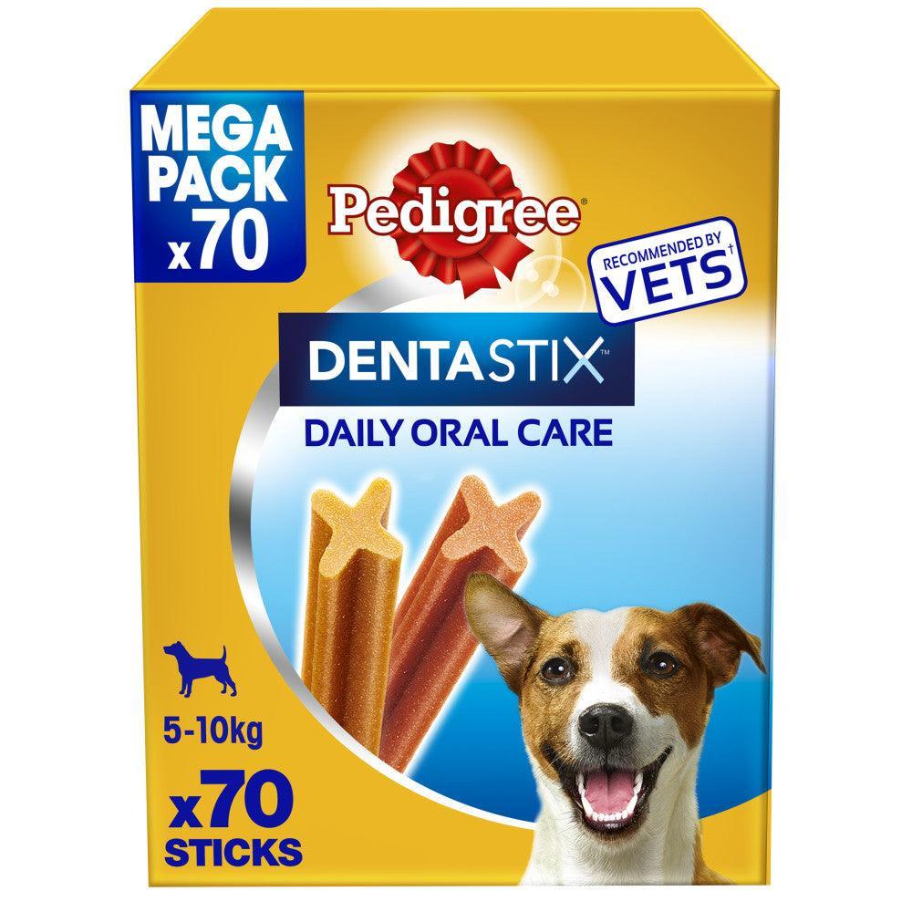 Pedigree Dentastix Daily Dental Chews Small Dog 70 Sticks - Case of 70