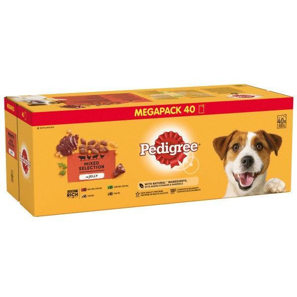 Pedigree Adult Mixed Selection in Jelly 40 x 100g - Case of 40
