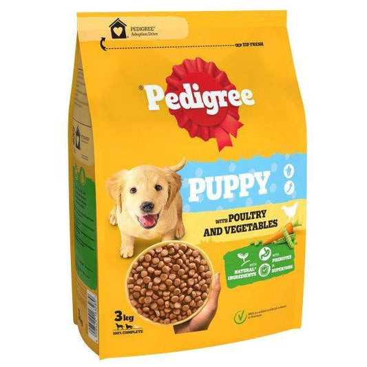 Pedigree Puppy Med Poultry 3kg