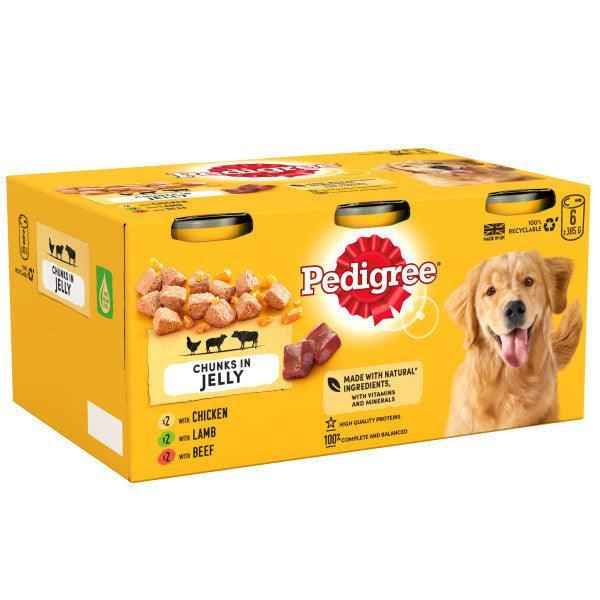 Pedigree Tins Mixed CIJ 4x6x385g