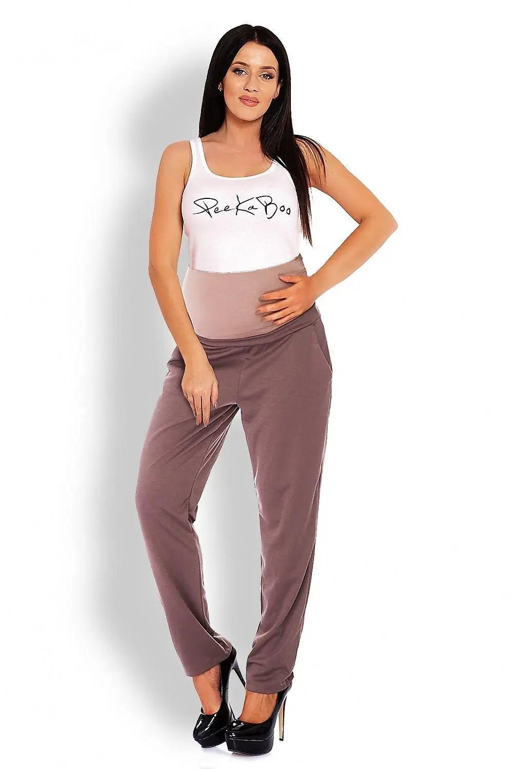 PeeKaBoo loose fit pregnancy pants