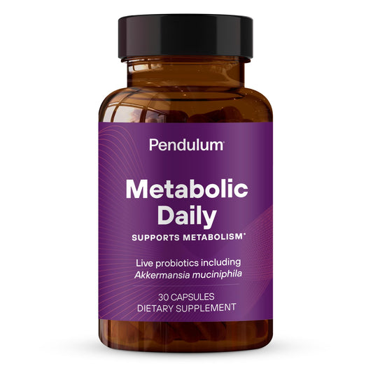 Pendulum Metabolic Daily Probiotic for Metabolism & Energy | 30 Capsules