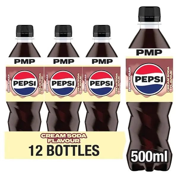 Pepsi Treats Cream Soda Flavour Bottle PMP 500ml (Case of 12)