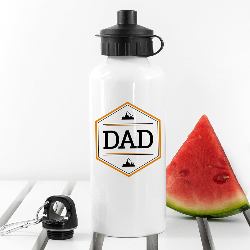 Personalised Iconic Pursuits White Water Bottle