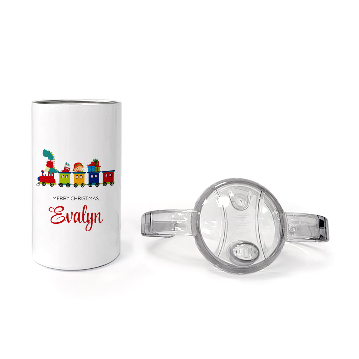 Personalised Train Kids Sippy Cup