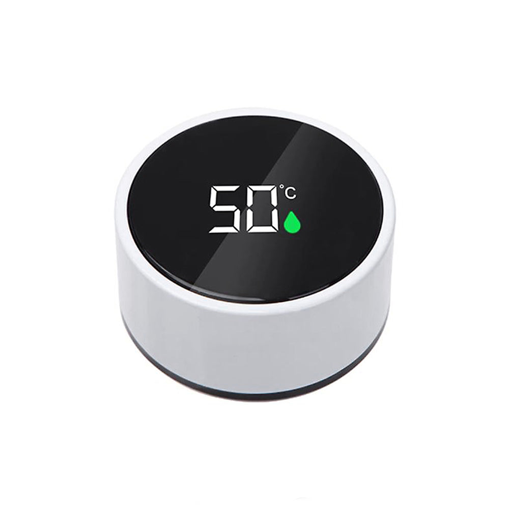 Personalised Thermos With Temperature Display In Black