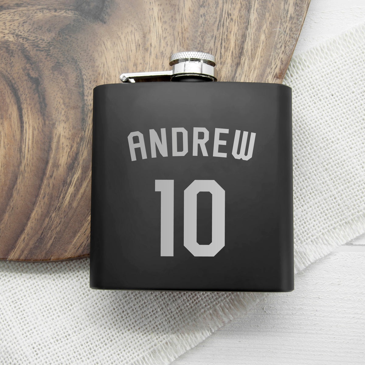 Personalised Football Shirt Hip Flask