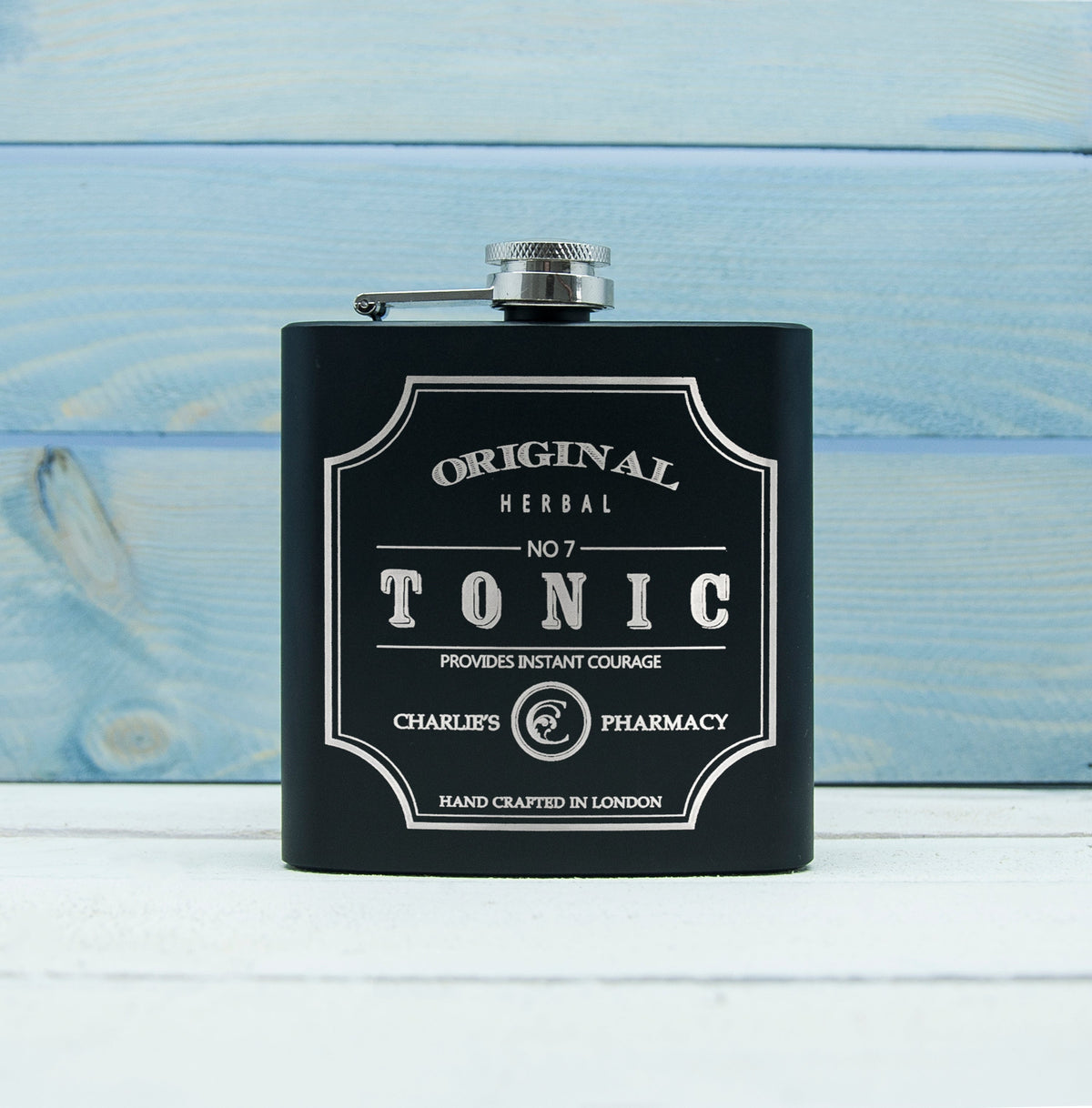 Personalised Vintage Tonic Hip Flask