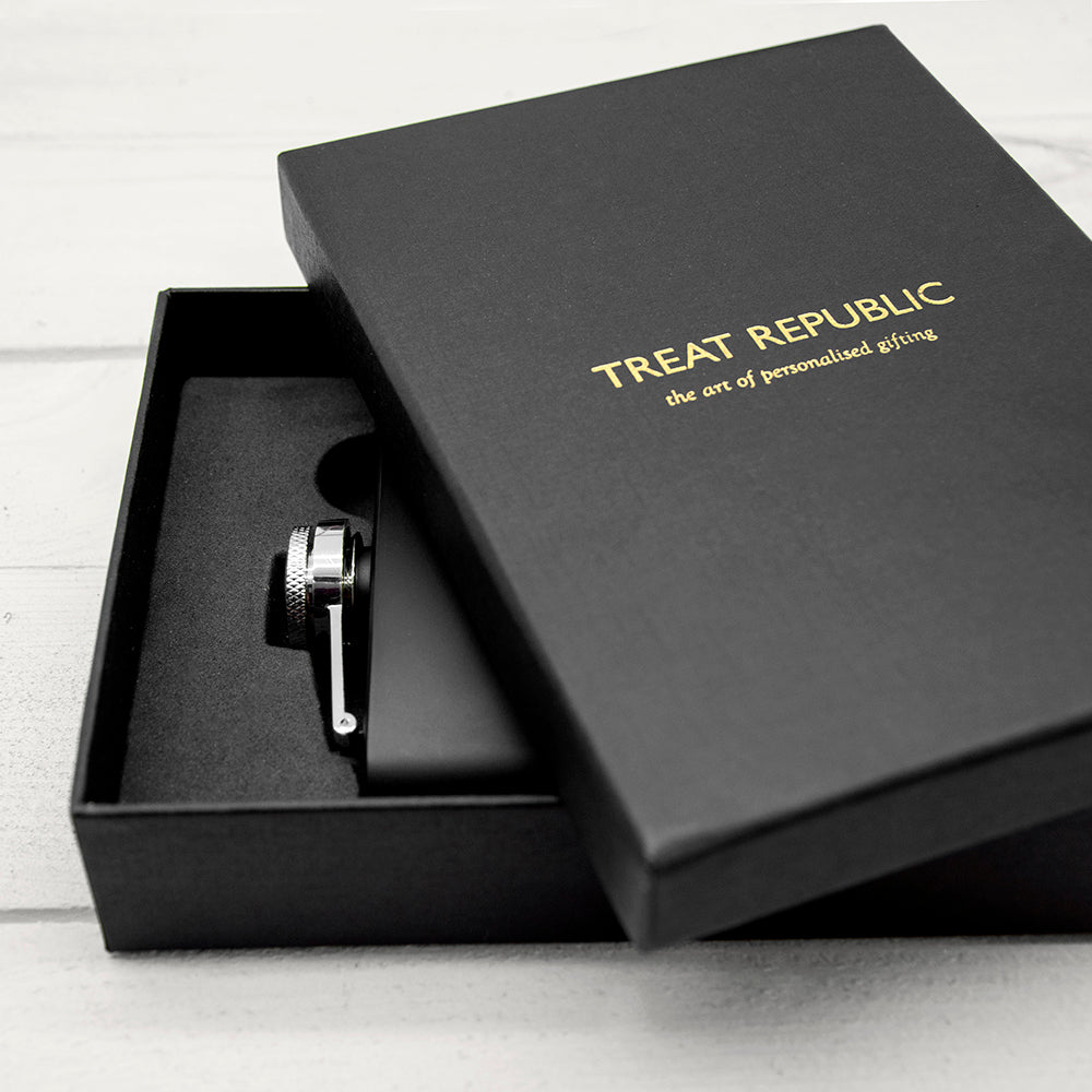 Personalised Vintage Whiskey Hip Flask