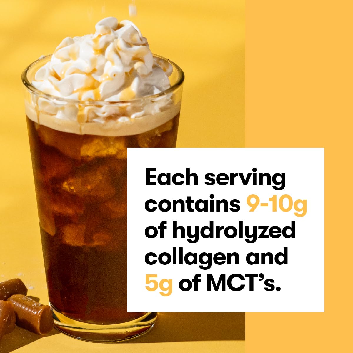 Perfect Keto Collagen Peptides with MCT Oil - Grass-Fed, Keto Coffee Creamer