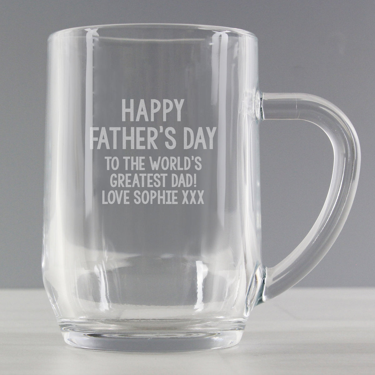 Personalised Free Text Tankard