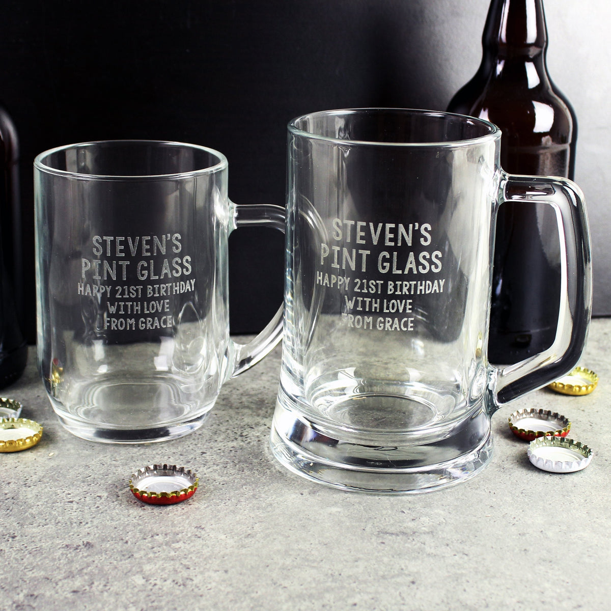Personalised Free Text Tankard